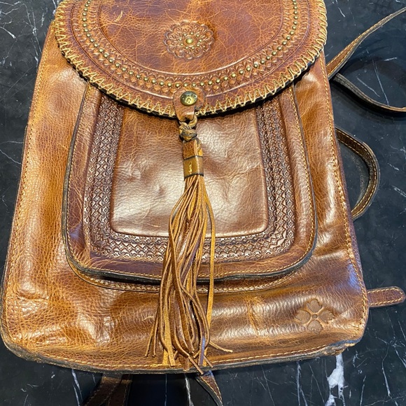Patricia Nash Backpack Vintage Leather - Picture 2 of 5